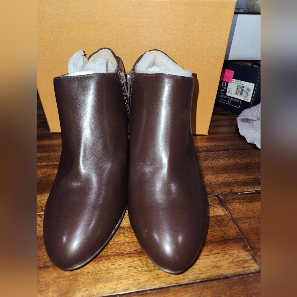Unisa Brown ankle Boots